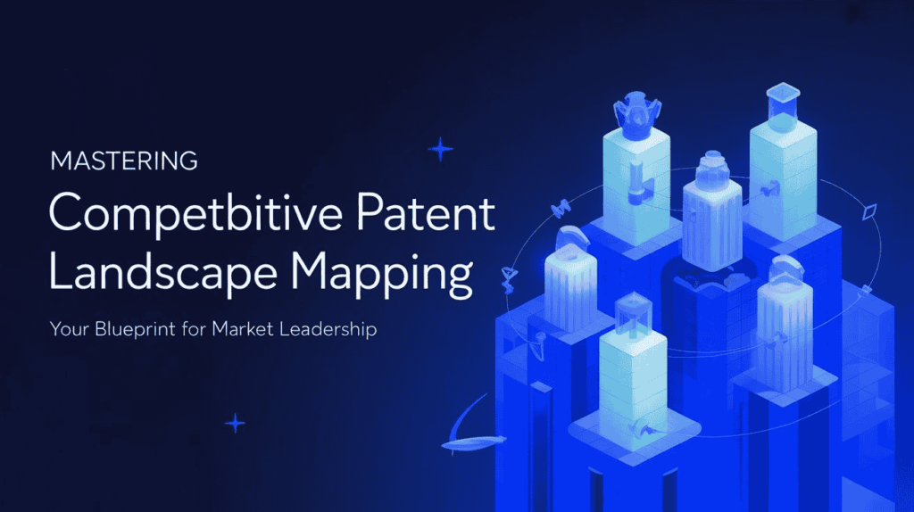 Competitive Patent Landscape Mapping Guide IP Brigade Mastering Competitive Patent Landscape Mapping Your Blueprint For Market Leadership 1 1 1024x574 