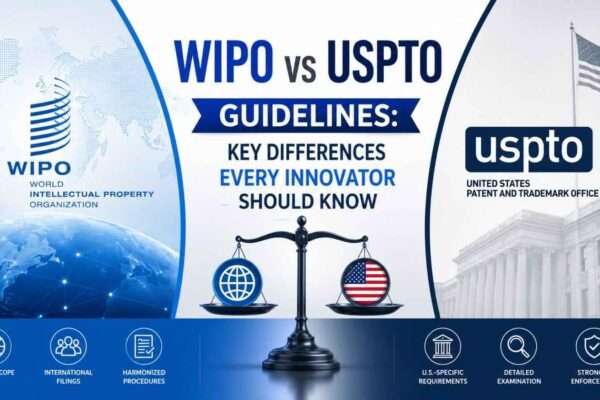 WIPO vs USPTO Guidelines
