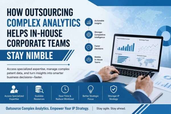Outsourcing patent analytics